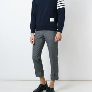 Thom Browne Relaxed fit Crafted in Japan Cotton crewneck sweatshirt