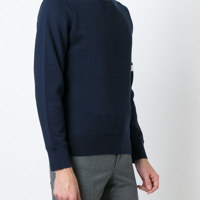Thom Browne Relaxed fit Crafted in Japan Cotton crewneck sweatshirt