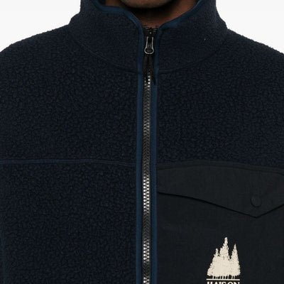 Maison Kitsuné Fleece zipped vest