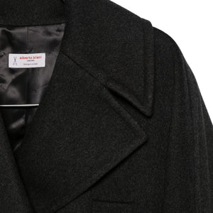 Alberto Biani Wool double-breasted coat