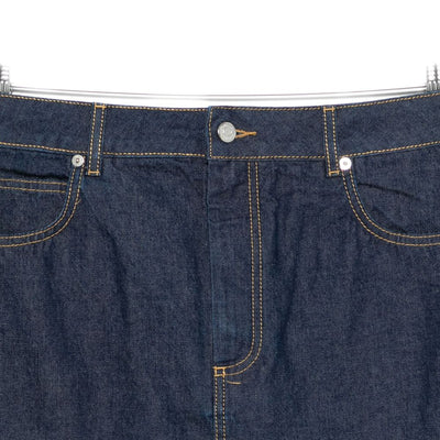 Maison Kitsuné denim mini skirt