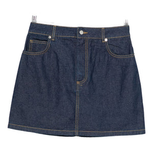 Maison Kitsuné denim mini skirt
