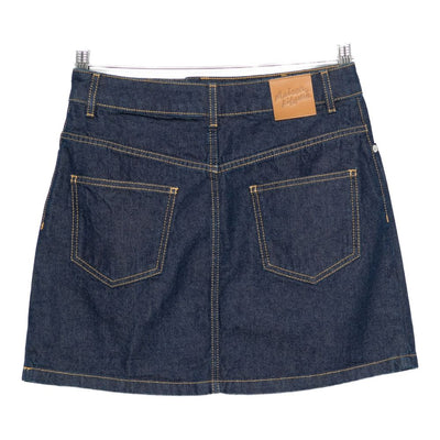 Maison Kitsuné denim mini skirt