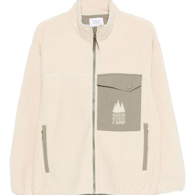Maison Kitsuné casual fleece jacket