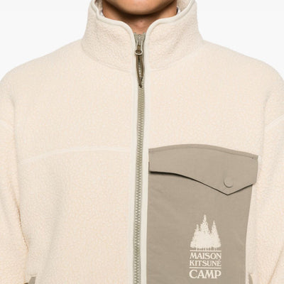 Maison Kitsuné casual fleece jacket