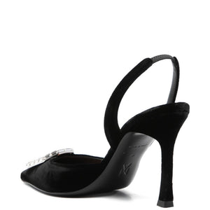Amina Muaddi Camelia Sling 90