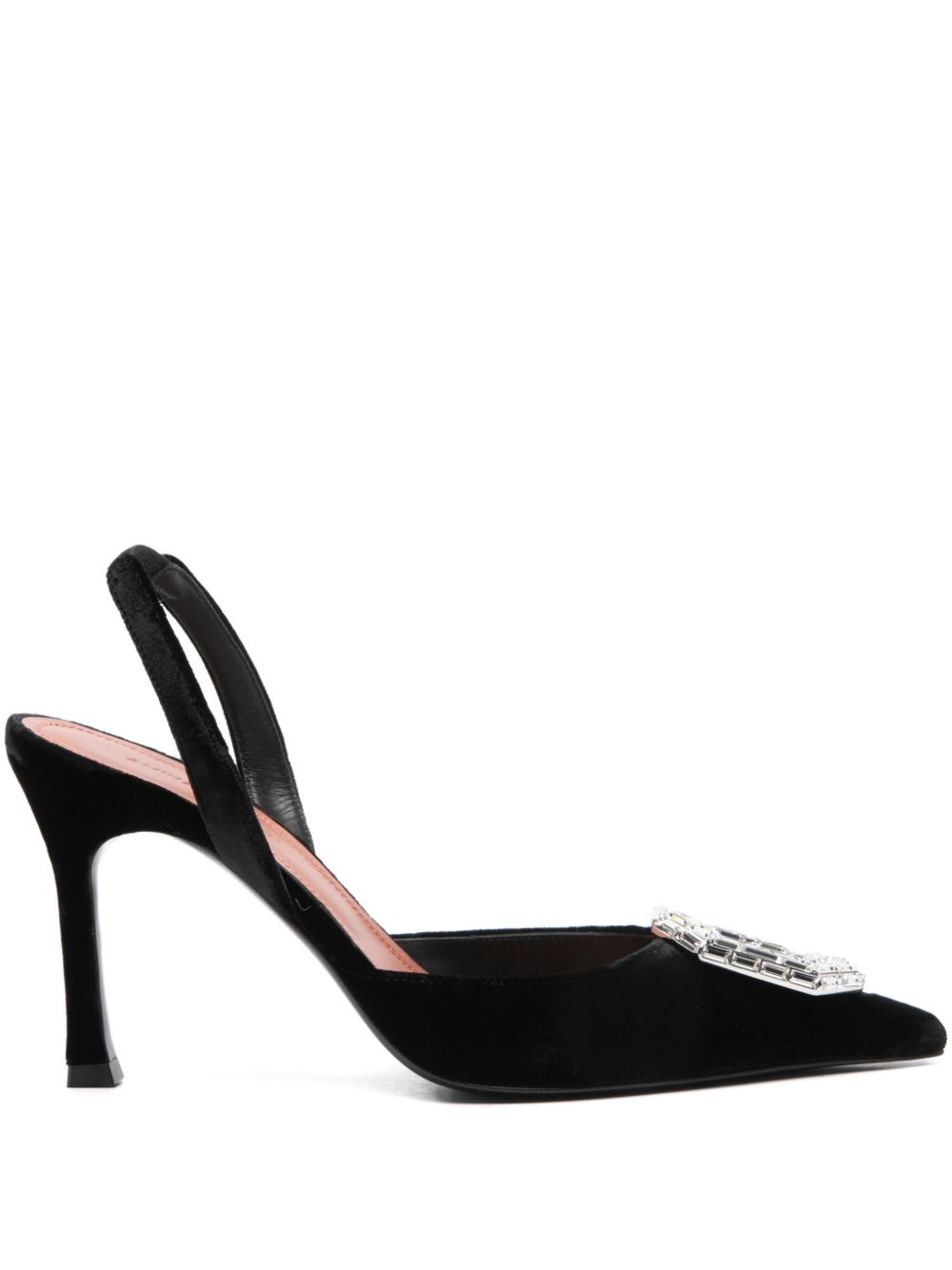 Amina Muaddi Camelia Sling 90