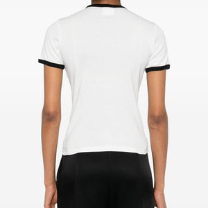 Courreges Pre Logo cotton t-shirt