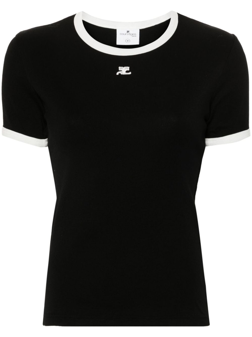 Courreges Pre Logo cotton t-shirt