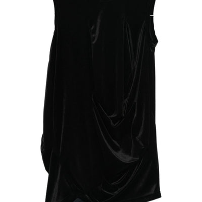 Comme Des Garcons Comme Des GarÃ§ons Draped Sleeveless Top