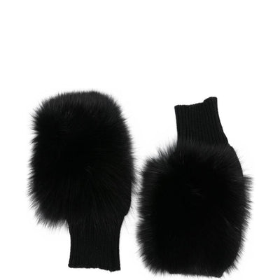 Alpo Cashmere Fur Gloves.