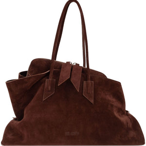 The Attico ''La Passeggiata Medium'' Light Chocolate Top Handle