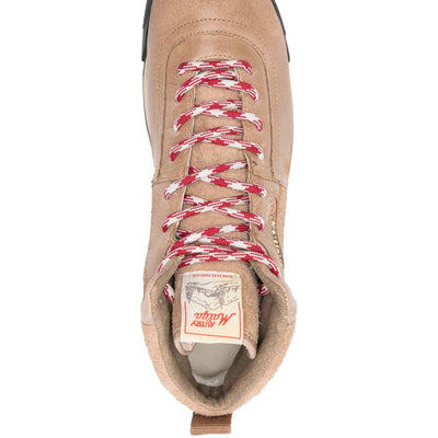 Autry Natural Suede Leather Malga Sneakers.