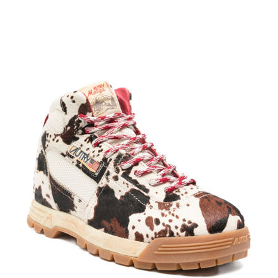 Autry MARSHMALLOW AND BROWN HORSE-EFFECT MALGA Sneakers