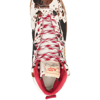 Autry MARSHMALLOW AND BROWN HORSE-EFFECT MALGA Sneakers
