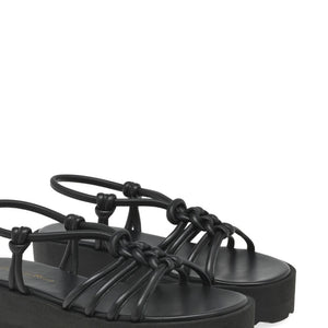Gianvito Rossi Hebe leather platform sandals