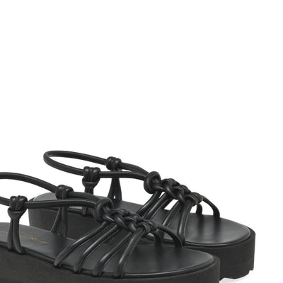 Gianvito Rossi Hebe leather platform sandals