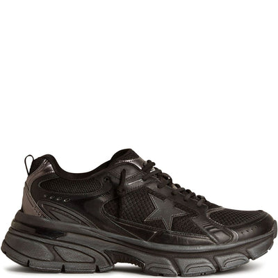 Golden Goose Women’s Lightstar with black leather Sneaker