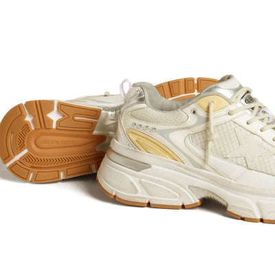 Golden Goose Lightstar Men's white leather and mesh Sneaker