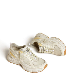 Golden Goose Lightstar Men's white leather and mesh Sneaker