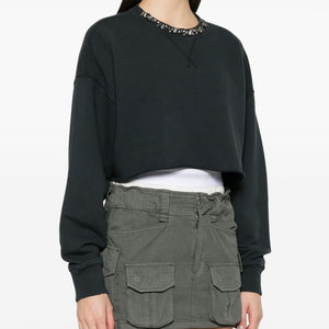 Golden Goose Cotton cropped sweatshirt