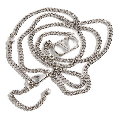 Valentino Garavani-Valentino Garavani Vlogo Signature Metal Necklace