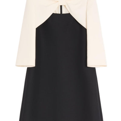 Valentino Wool and silk mini dress