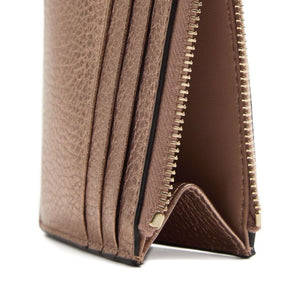 Valentino Garavani-Rockstud grainy card holder