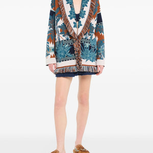 Alanui Island Soul wool cardigan
