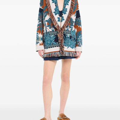 Alanui Island Soul wool cardigan
