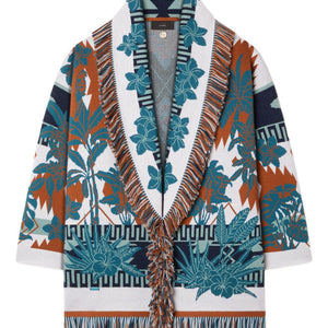 Alanui Island Soul wool cardigan