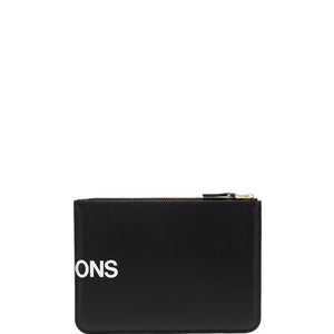 Comme Des Garcons Wallet Huge Logo Pouch
