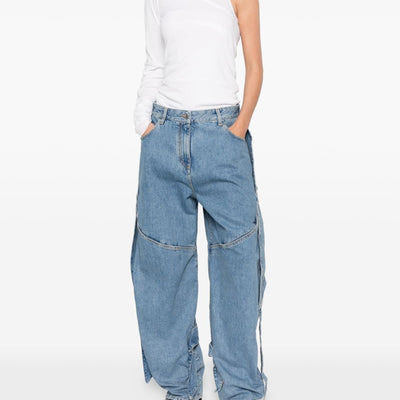 The Attico Denim cotton jeans