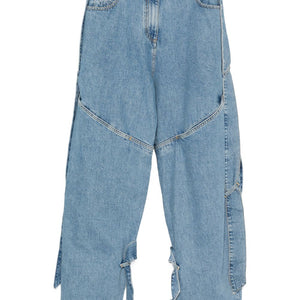 The Attico Denim cotton jeans