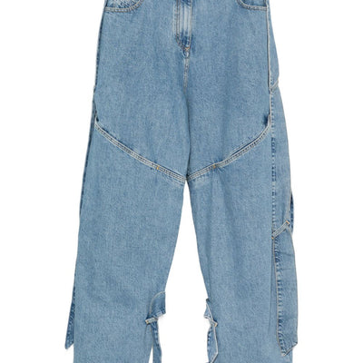 The Attico Denim cotton jeans