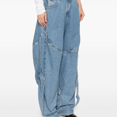 The Attico Denim cotton jeans