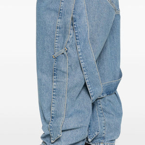 The Attico Denim cotton jeans