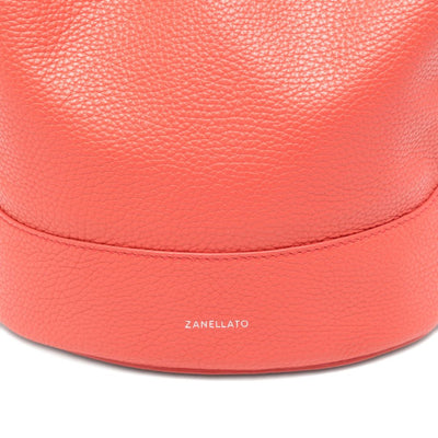 Zanellato Monda'® Small Bag In Hammered Red Reggiana Leather