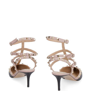 Valentino Garavani Patent Rockstud Caged Pump