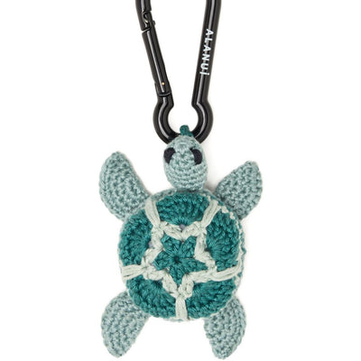 Alanui Handmade Turtle Crochet Key Holder