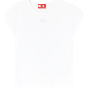 Diesel T-Angie logo-embroidery T-shirt