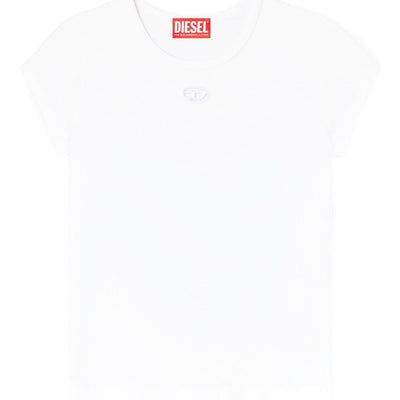 Diesel T-Angie logo-embroidery T-shirt