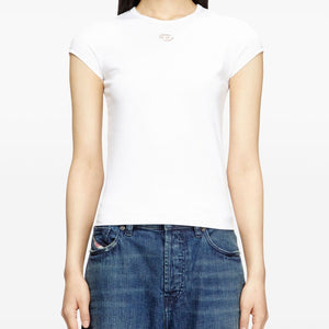 Diesel T-Angie logo-embroidery T-shirt