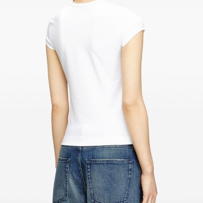 Diesel T-Angie logo-embroidery T-shirt