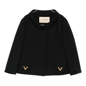 Valentino VLogo Signature wool and silk jacket