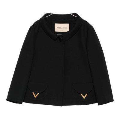 Valentino VLogo Signature wool and silk jacket