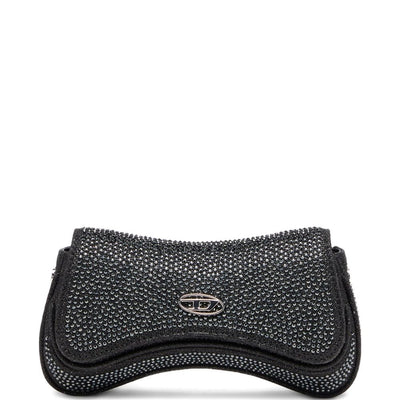 Diesel Play-Clutch in crystal denim