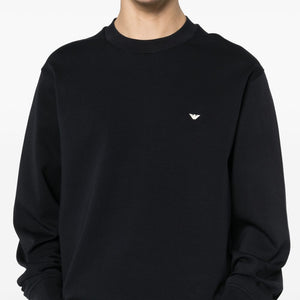 Emporio Armani Cotton crewneck sweatshirt