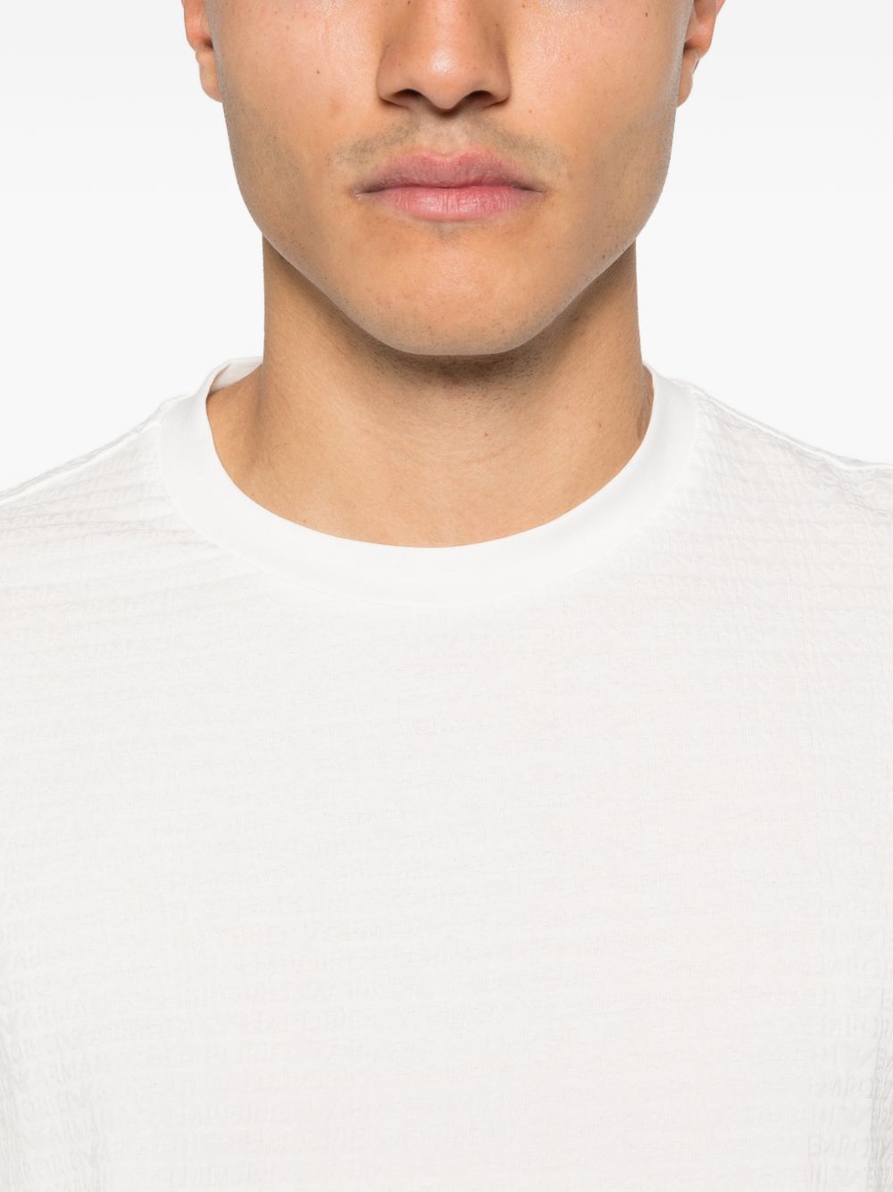Emporio Armani Logo cotton t-shirt