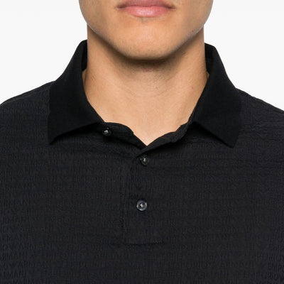 Emporio Armani Logo cotton polo shirt